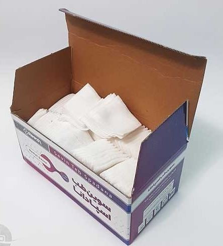گاز دندانپزشکی 5 در 5 سوین طب اسپادانا ( 300 گرم )